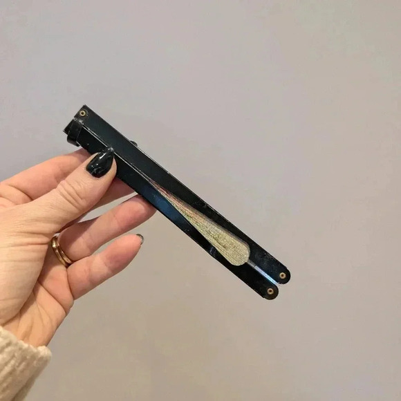 Vintage floral paper fan - Picture 9 of 9